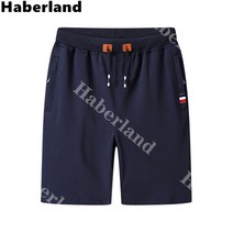 Haberland 여름 남성 지퍼 포켓 5부 밴딩 바지 츄리닝 트레이닝 반바지 운동 팬츠 낚시바지 홈웨어 1001