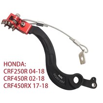 알루미늄 오토바이 기어 시프트 브레이크 레버 혼다 CRF250R CRF450RX 용 오토바이 브레이크 클러치 레버, 한개옵션0