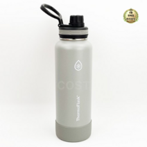 써모플라스크 보냉병 보온병 THERMOFLASK 코스트코 물병 등산용 운동용 캠핑용, 15세트, 1200ml 그레이