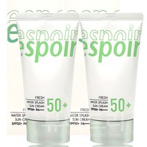 에스쁘아 워터 스플래쉬 선크림 프레쉬 SPF50+ PA++++, 2개, 60ml
