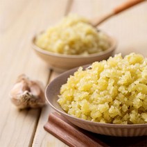 국내산 햇 다진 마늘 1kg 물0% 첨가물 0%, 2팩
