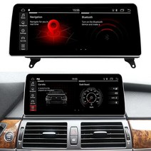 Koason 123인치 안드로이드 스크린 업그레이드 디스플레이 4G LTE 멀티미디어 플레이어 무선 CarPlay GPS 네비게이션 BMW X5 X6 E70 E71 20072009