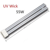 JEBO ATMAN SUNSUN JEBAO 수족관 UV-H 3W 5W 7W 9W 11W 13W 18W 24W 36W UV 살균 램프 wick, 2 unit