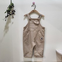 고슴도치 풀 오버롤 면바지