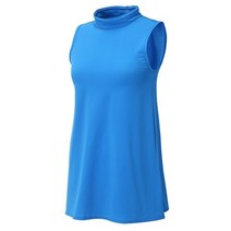 여성 A라인 H넥 슬리브리스 AGRWTS01L.BLUE