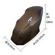 안마의자 마사지 커버교체 천갈이 커버보호 먼지 탄성 천 전기 패브릭 보호 올 가죽보호, (스트레치 천) 의자 커버 브라운 M 코드 + 무