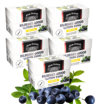 사은품+피터앤존 뉴질랜드 빌베리 60000+루테인 25mg 60캡슐