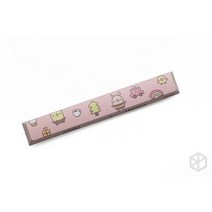 한무무키캡 키캡 포인트 키보드 참신 올오버 염료 하위 스페이스바 pbt 기계식 ECG 돼지 개 고양이 발 유니콘 잉크 그림 매화, Spacebar PandD x1