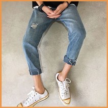 청바지 진 남성 데님 팬츠 긴바지 워싱 컷팅 추천 남자 하의 옷 의류 의상 스타일 트렌드 대학 생 남친룩 데이트 코디 외출 패션 유행 패셔니스타 미팅 소개팅 룩북 잡화 INSUM13
