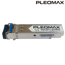 플레오맥스 PLO-SFP-LXWB20 광모듈 지빅 싱글모드 1.25G 20km 1-Fiber WDM LC