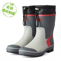 네오플렌 반장화 낚시 장화 낚시화 44 레드블랙FW17, JW2119레드그레이