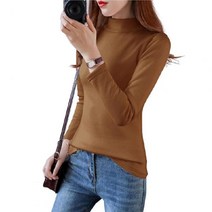 벨벳 블라우스 여성 겨울 원피스트렌디한 하프 하이 칼라 스킨 터치 여성 두꺼운 벨벳 난방 보온 블라우스