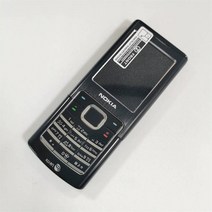 노키아 6500C 블루투스 GSM 3G 언락폰 휴대폰 가성비 기능, 02 Full set, 01 Black