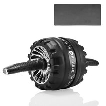 FITABLE AB슬라이드 롤아웃 강력 스프링 초보자용, 블랙, 블랙