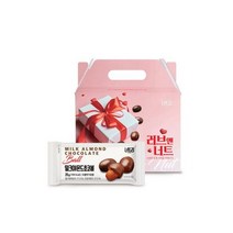 밀크아몬드초코볼 30개 발렌타인데이 초콜릿 세트, 밀크아몬드초코볼 30개 발렌타인