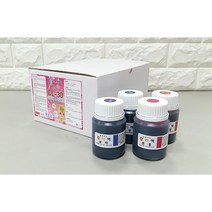 들꽃아트 안개칼라액 100ml 1개 17색 / 생화 염색약 물올림칼라액 드라이플라워, 5.주황