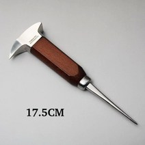 슬러시메이커 슬러시기계 슬러시 만들기 아이스 크러셔 스테인리스 스틸 아이스 픽 바 곡괭이 바 치즐 및 1포인트 아이스 피톤, 17.5cm