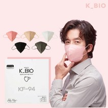 케이바이오 국산 2D KF94 새부리형 마스크 1박스 1매입 50개 대형 L, 50개입, 화이트