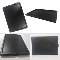 풍년주방 국산 사각 원숯구이판 (삼겹살 불판 불고기판 고기불판 코팅불판 사각불판) 연기안나는 고기불판, 1개, 기름받이중