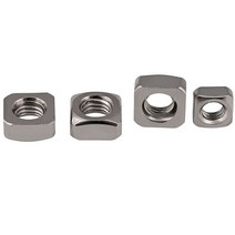 나사 규격 M4 M5 M6 M8 M10 M12 201/304/316 스테인레스 스틸 스퀘어 너트, [05] M8(10pcs), [03] 316 stainless steel