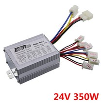 TDPRO 24V/36V 250W/350W/500W/800W 전기 자전거 브러시 모터 속도 컨트롤러 박스 ATV Go Kart 쿼드 버기 핏 스쿠터, [05] green