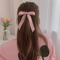 골프 리본핀 집게핀 머리핀 뒤통수볼륨 왕리본핀, 6-골프리본핀-블랙, 본상품선택
