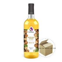 포모나 헤이즐넛시럽 1L 1박스-6개/모닝/1883/커피