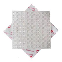 다용도 범퍼스티커 충격방지 흡수 8mm 2장 200개입, 2개, 투명