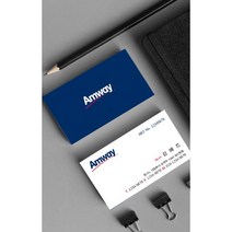 암웨이명함 암웨이 명함제작 인쇄 소량명함제작 심플명함 명함인쇄 무료디자인 500매 4종, BH-00049 디자인3, (코팅)양면명함500매, 카카오톡