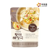 아워홈 시원한 황태해장국, 300g, 63개