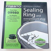 Presto 9980 Pressure Cooker Sealing Ring null, 1, Clear
