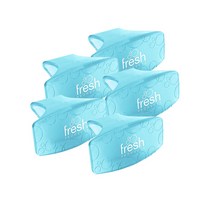 프레쉬프로덕츠 프레쉬클립 5개 묶음팩 바다안개향 고체형 실내 화장실 방향제, 1개