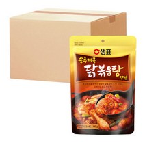 샘표 송추계곡 닭볶음탕 양념 180g 1박스 12개, 샘표 송추계곡 닭볶음탕 양념 18