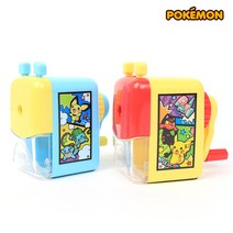 포켓몬 미니사각 연필깎이 피카츄 아동 어린이 선물, 색상랜덤