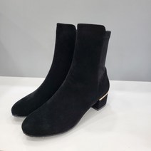 탠디 X18517 BLACK (특가)여성 세무 스판 앵클부츠 4cm 미셸by탠디 MK140A