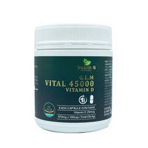 뉴질랜드 초록입홍합 오일 45000 비타민D, 180정, 2개, 180정
