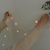 고백데이 이벤트용 은은한 LED 데코전구 파티소품, 3M 20구
