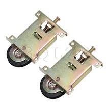 볼 캐스터 회전 바퀴 옷장 슬라이딩 도어 하우징 롤러 블랙 베어링 어셈블리