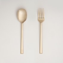 [한국도자기리빙] 노아 디저트 유기 커트러리 4p세트 (스푼2+포크2)