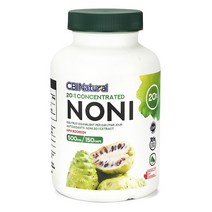 CBI Natural 20 1 컨센트레이티드 노니 500mg 캡, 150개입, 1개