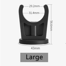 커피 도구 벽 랙 51MM/53MM/58MM 포터필터 홀더 금속 쉘 기계용 마그네틱베이스 랙 작업, 02 L Size