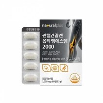 내츄럴플러스 관절연골엔 옵티 엠에스엠 2000 무릎 관절 연골 영양제