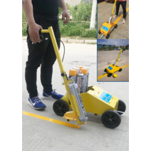 주차선 도색 라인작업 페인트 마킹 규격표시 수작업 도로 인도 주차장, H형 단순형 2륜