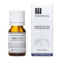 [일본 아로마오일] 요시노히노키 100ml 편백나무 인센트 에센셜 오일 정유, 10밀리리터 (x 1)