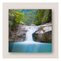 아트박스꾸밈 cr608아크릴액자아름다운폭포풍경(중형)