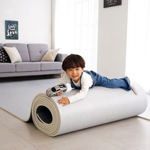 제로벨 1+1 15T PVC 층간소음 롤매트 폭140cm x 10m 거실 아이방 유아 어린이 놀이방 매트, 직물패턴