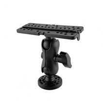 1피스S 해양 어군 탐지기 브래킷 360 도 측심기 기본 범용 변환기 장착 GPS 플레이트, 01 1피스s, 1pcs