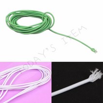 칼라 고무줄 3M 검정 잘늘어나는고무줄 포장고무줄 헤어고무줄 고무줄머리끈 색깔고무줄