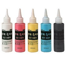 더존 물백묵 보충액 6입 빨강, 1개