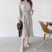 르엠마 [신상] 루즈핏 니트원피스 임부복 긴팔원피스 홈웨어 플라워원피스 쉬폰원피스 프릴원피스 여름원피스 롱원피스 봄 원피스 82223(1)
